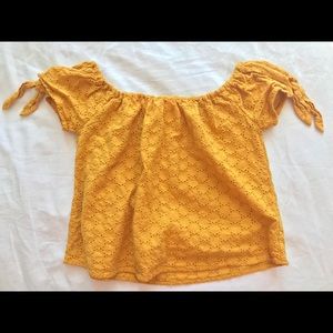 Off the shoulder top